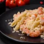 Shrimp and Sausage Pasta cooking recipe process