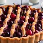 french Cherry tart recipe