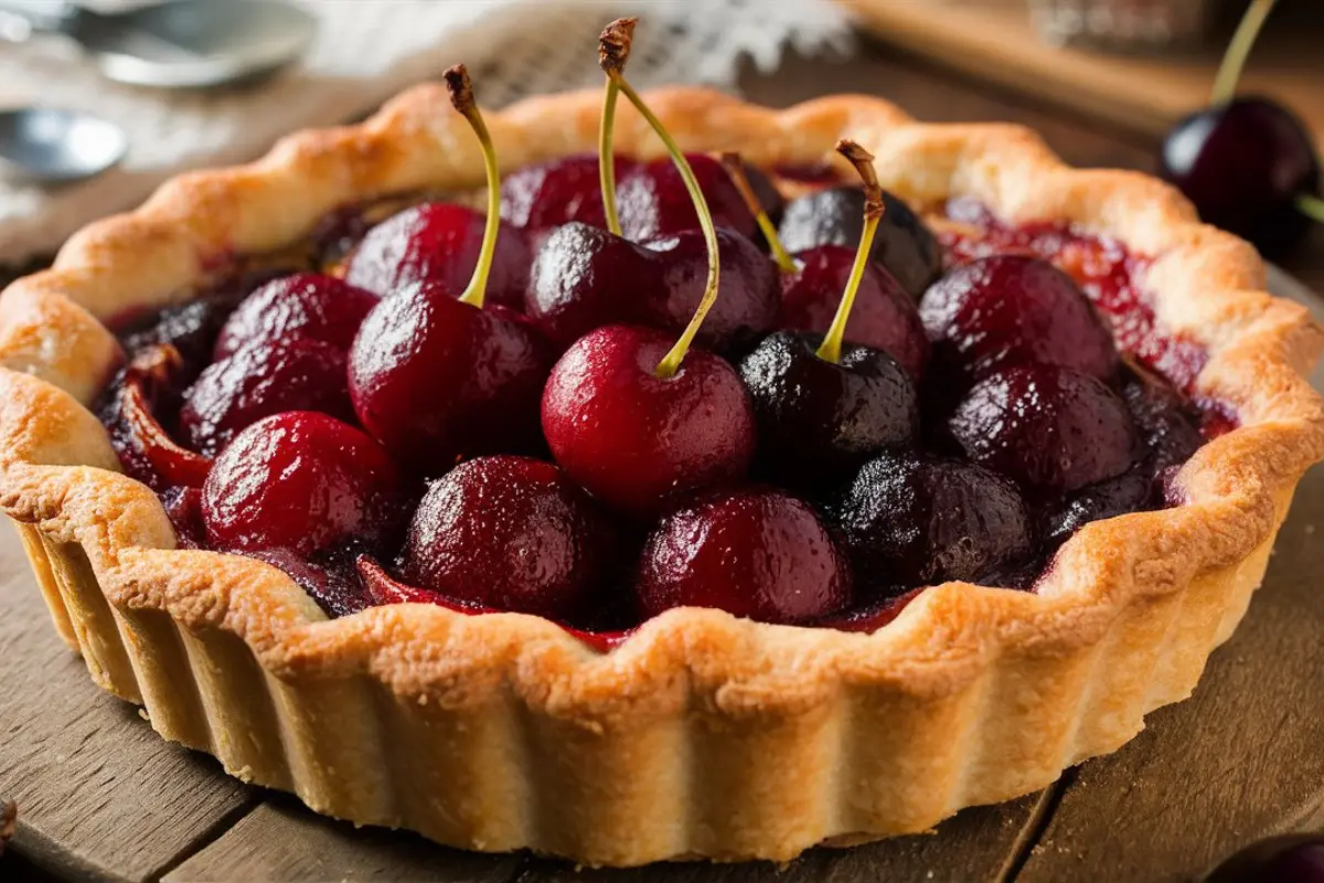 Mini cherry tart recipe