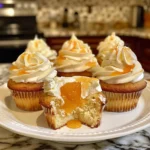 Honey Peach Cream Cheese Cupcakes – A Sweet and Fruity Delight