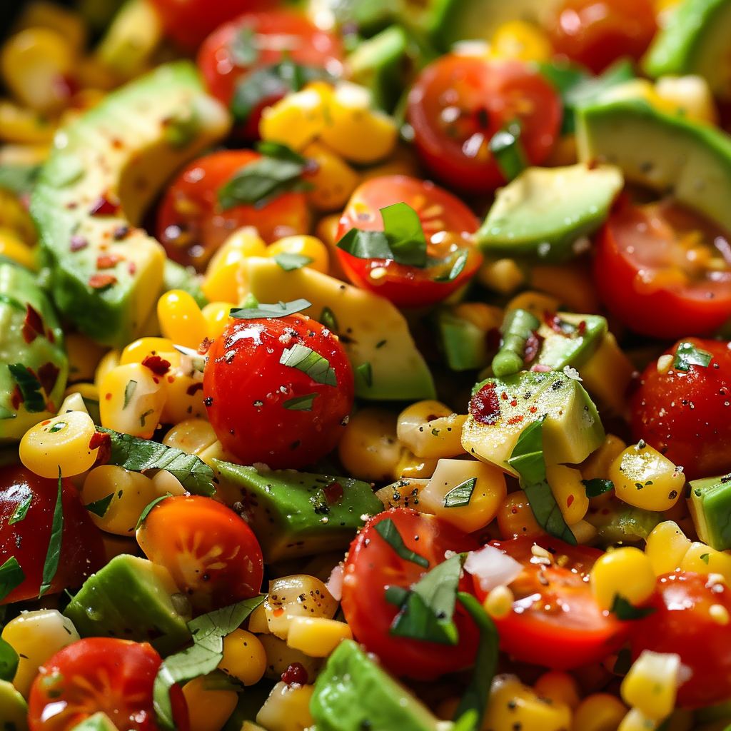 Corn Tomato Avocado 