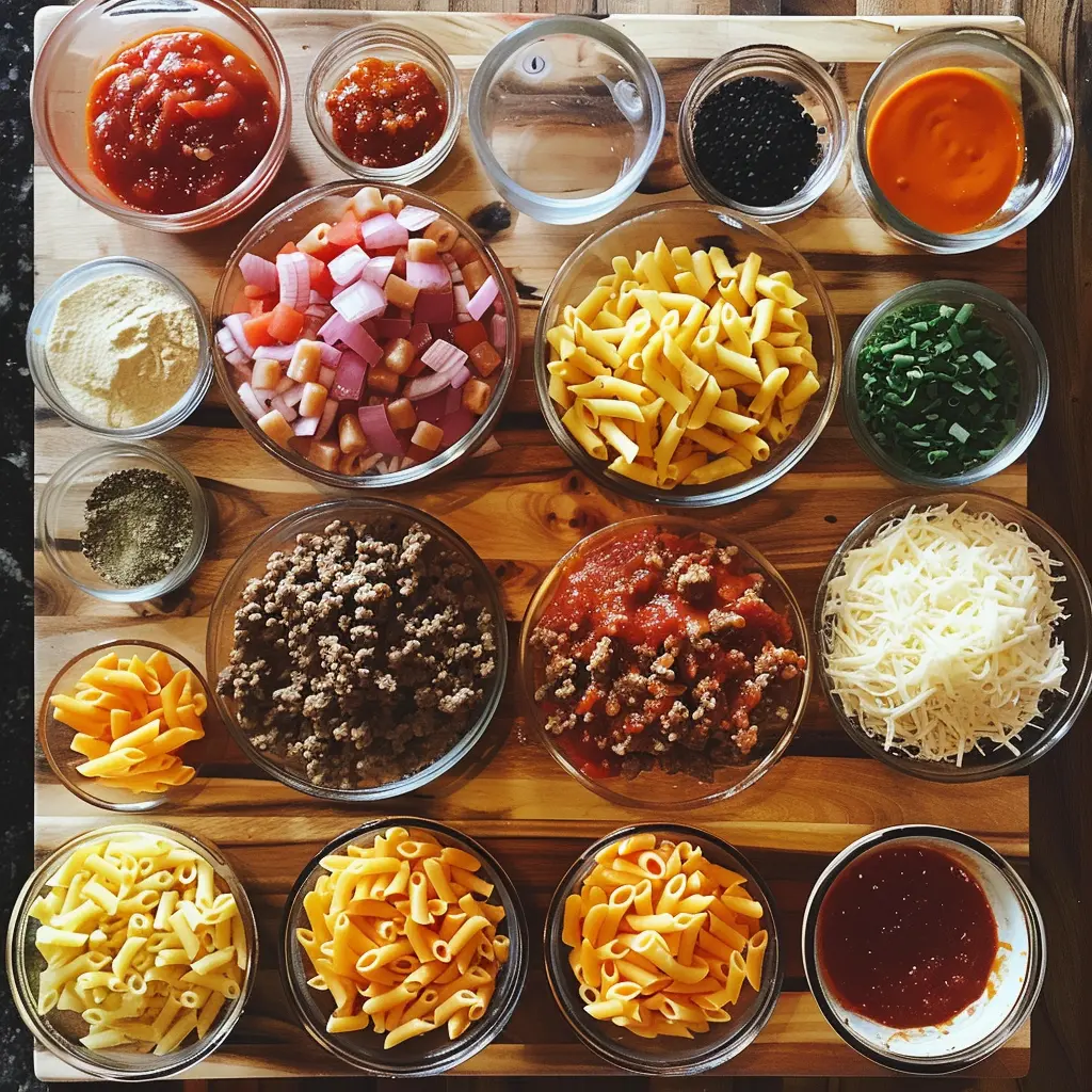  Sloppy Joe Pasta Bake – Easy Weeknight Winner!
ingredient 